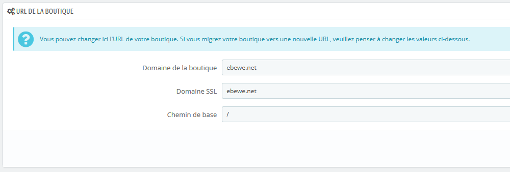 Domaine SSL